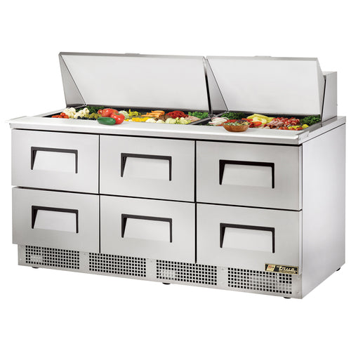 True Mfg. - General Foodservice TFP-72-30M-D-6