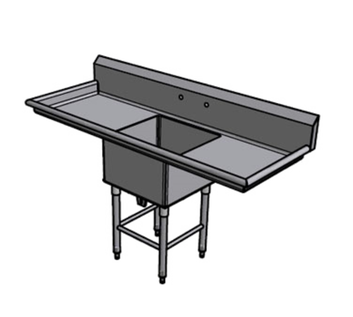 Pacific Stainless Products SCS1618-16-B24