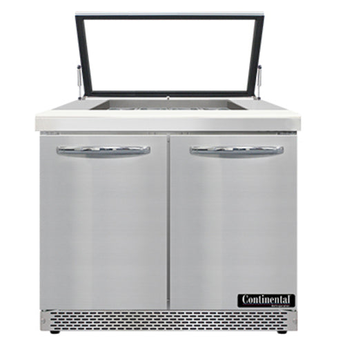 Continental Refrigerator SW36N12M-HGL-FB